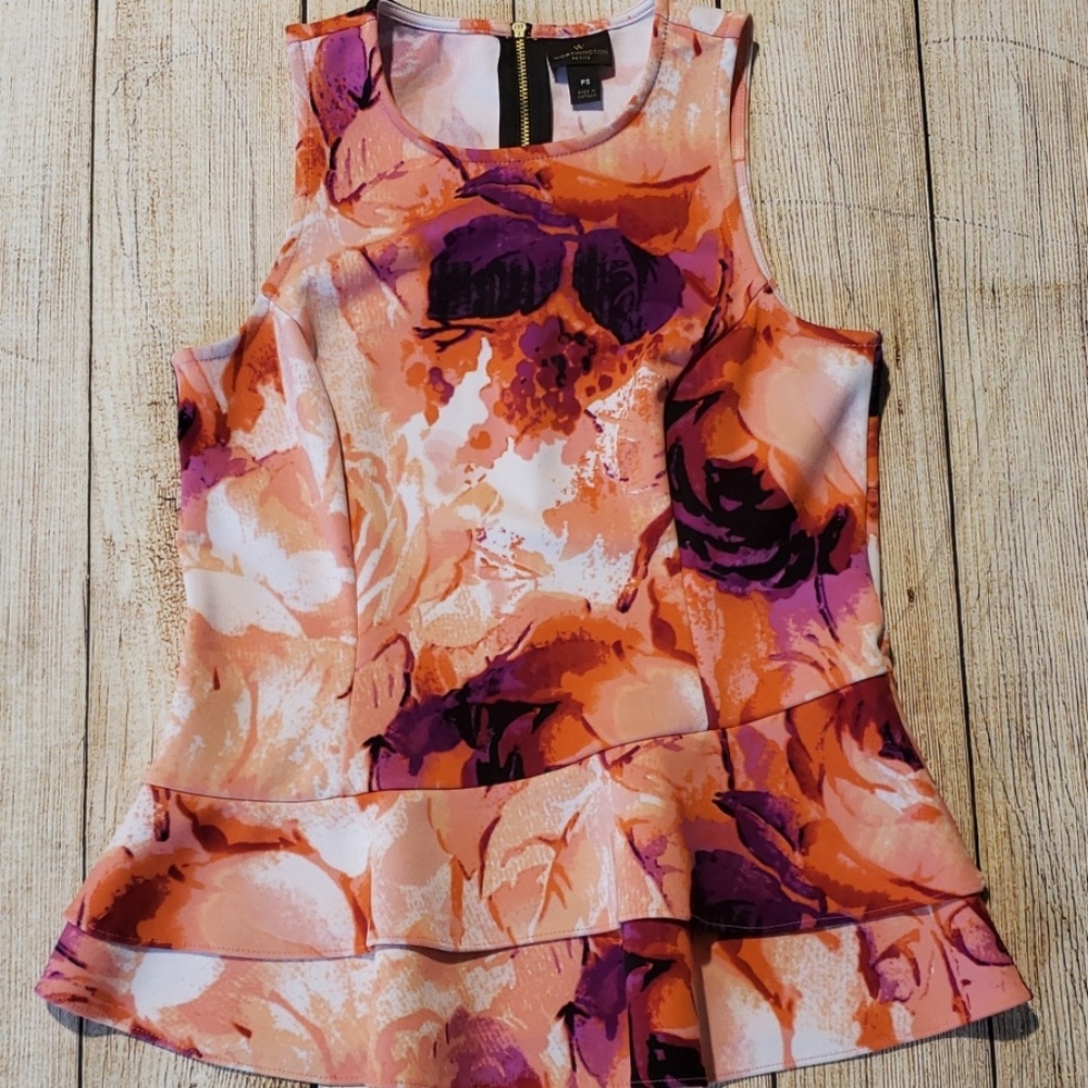 Worthington Petite Peplum Top